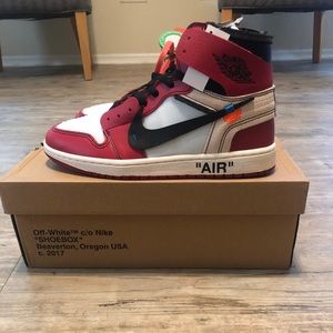 Off White Nike Air Jordan Ones: The Ten Chicago